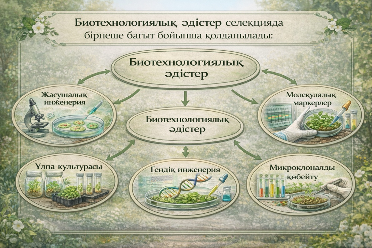Селекциядағы биотехнологиялық әдістер